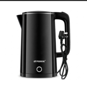 Matte Black Modern Electric Heating Kettle