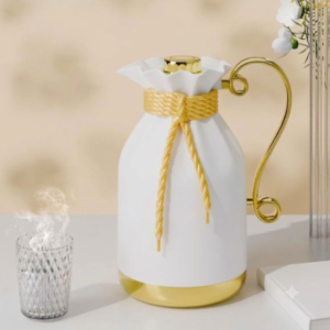 Nordic White & Gold Thermal Carafe